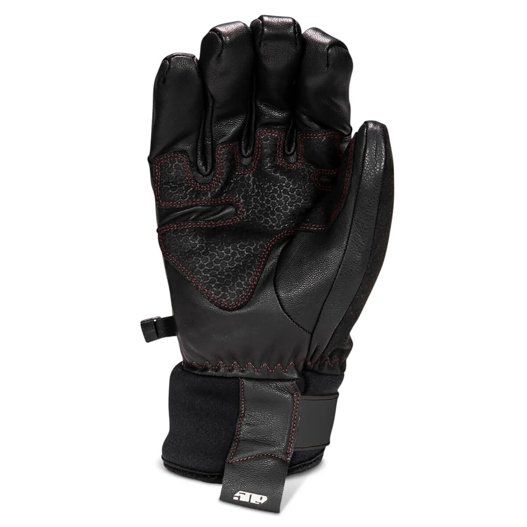 509  Free Range Snowmobile Gloves Insulated Waterproof Breathable Black Ops