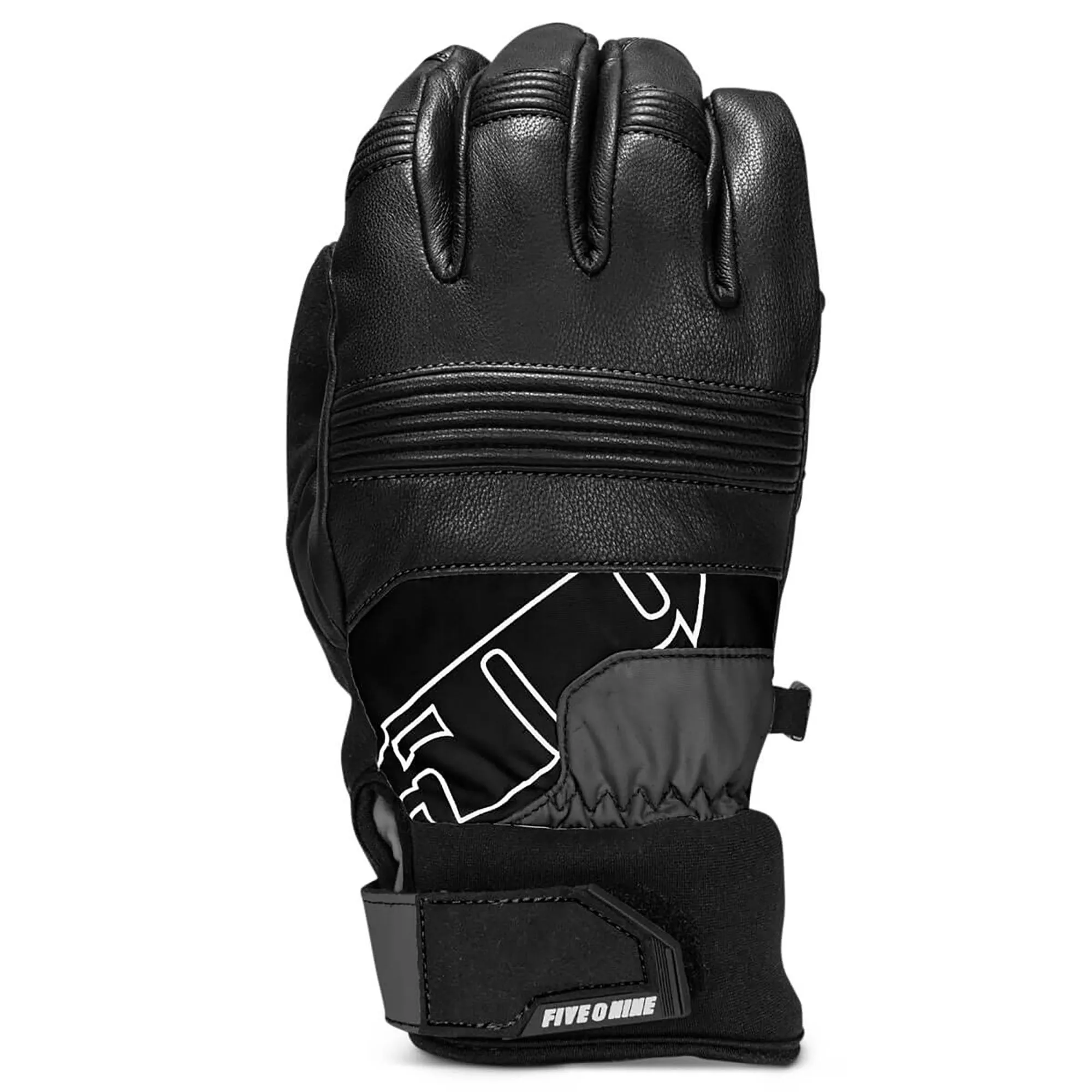 509  Free Range Snowmobile Gloves Insulated Waterproof Breathable Black Ops