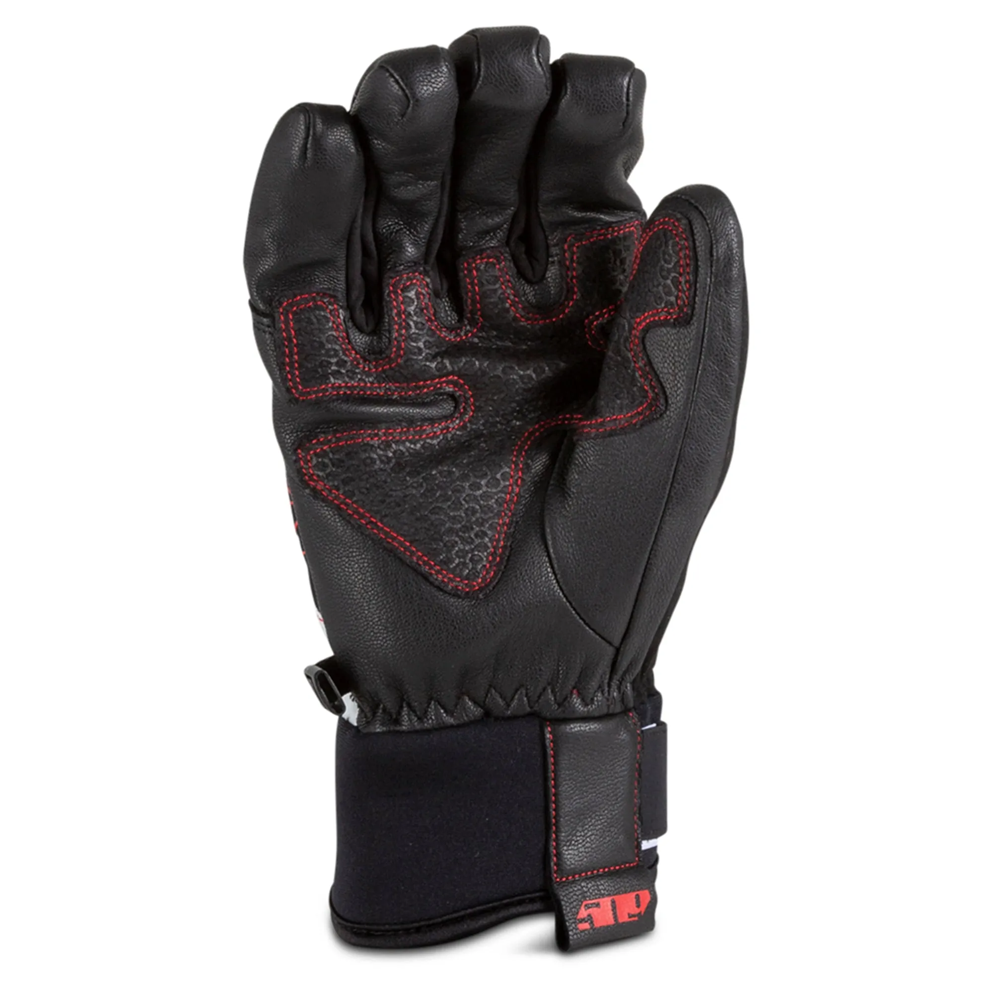 509  Freeride Snowmobile Gloves Mid-Weight Insulated Waterproof Liner Racing Red