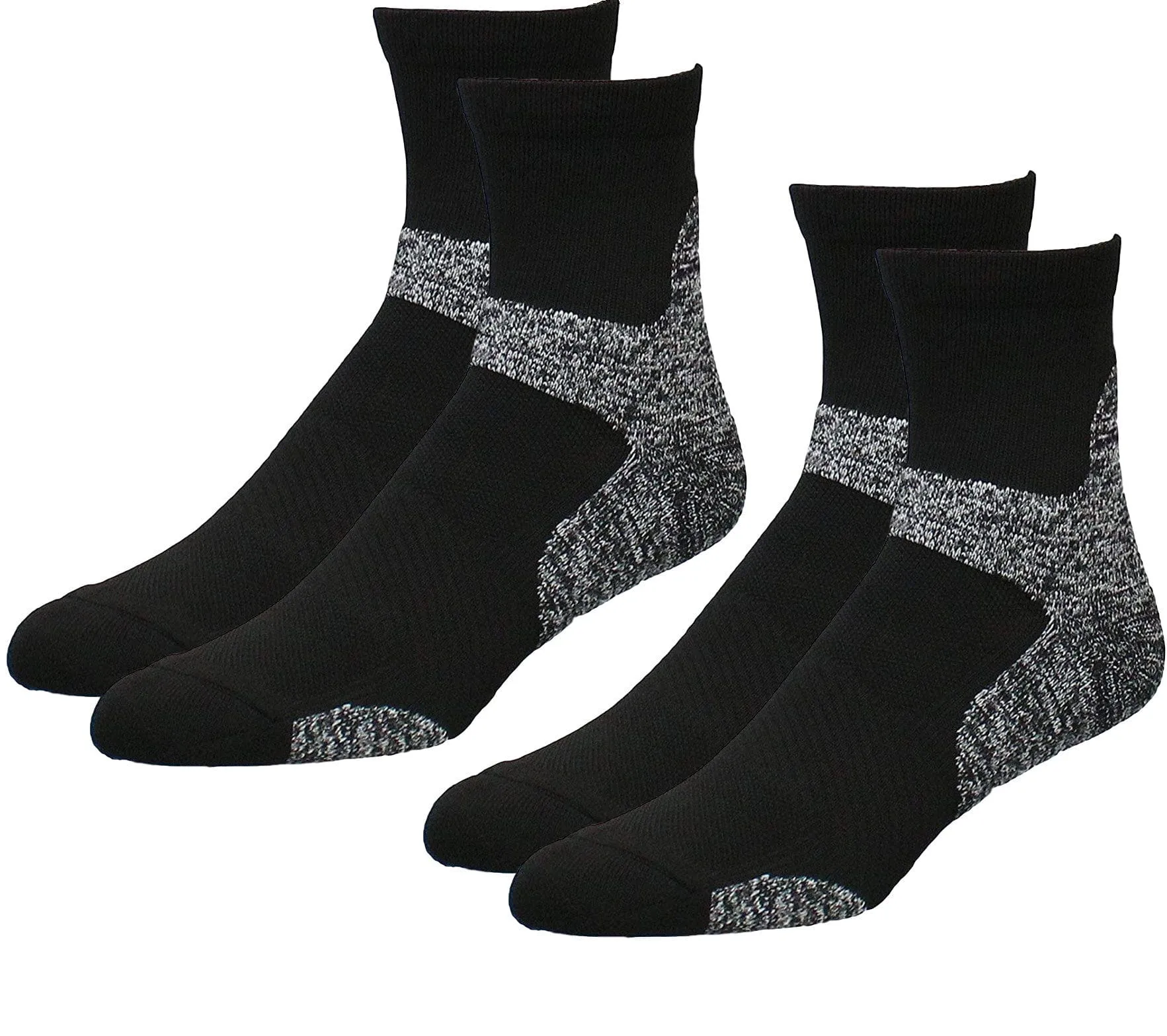 Achilles Tendonitis Running Socks 2-pack