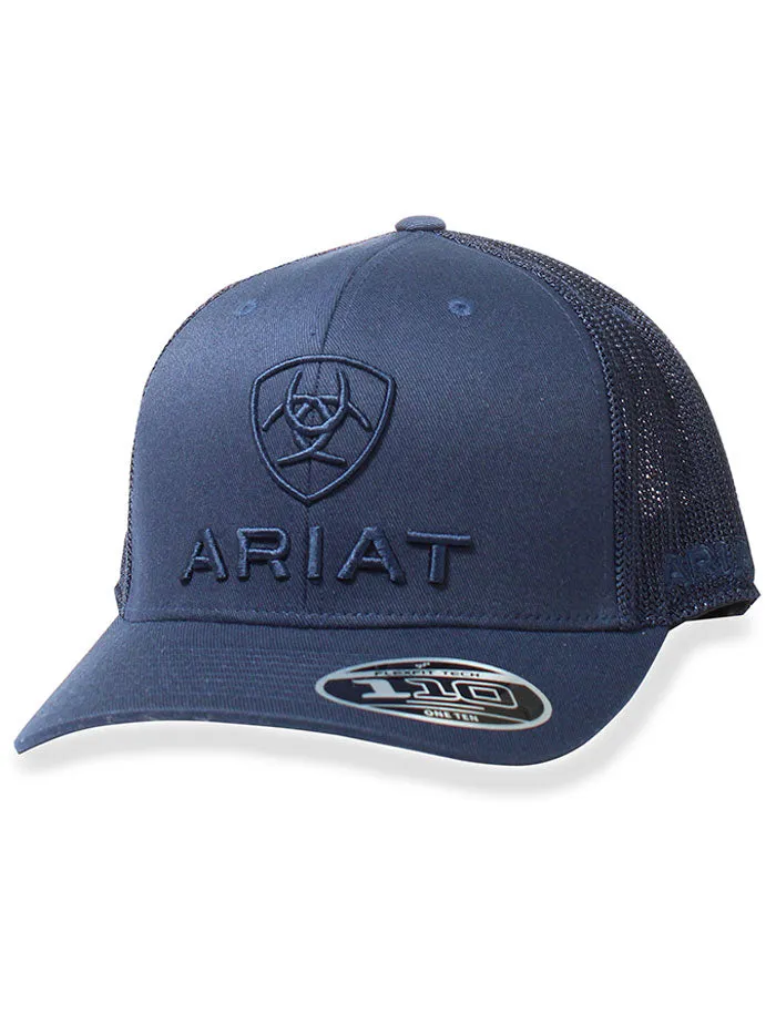 Ariat A300063903 Flexfit 110 Snap Back Logo Cap Navy