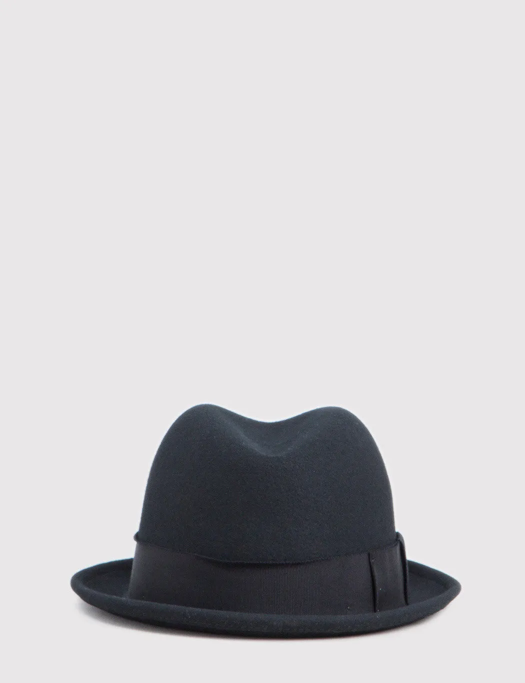 Bailey Timson Centre Crease Tribly Hat - Black