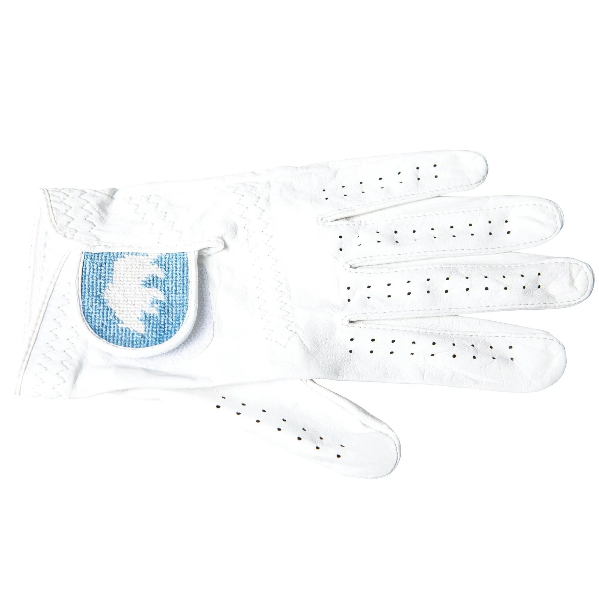 Bear Logo Needlepoint Golf Glove