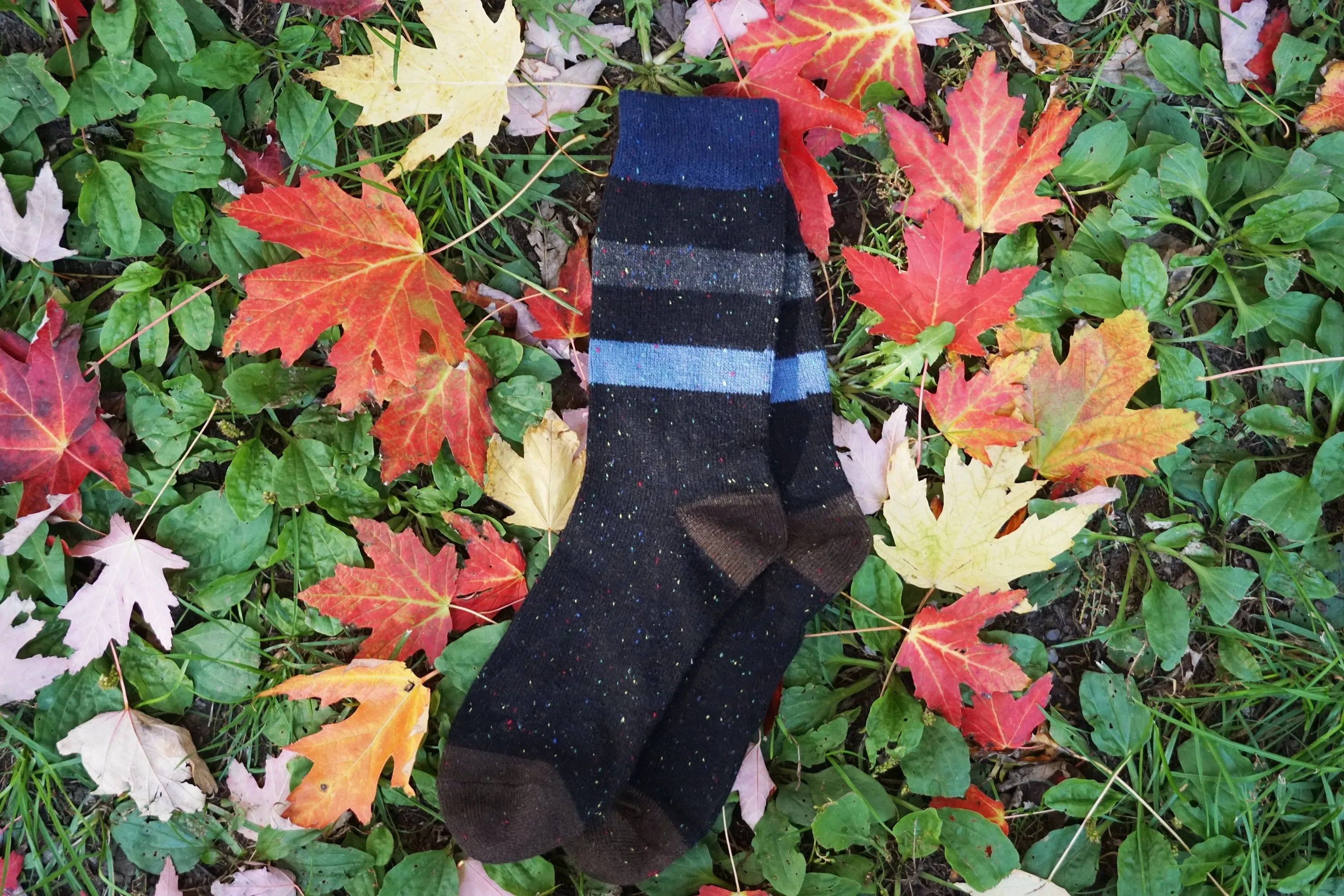 Best Seller | Wool Socks | Black Stripes