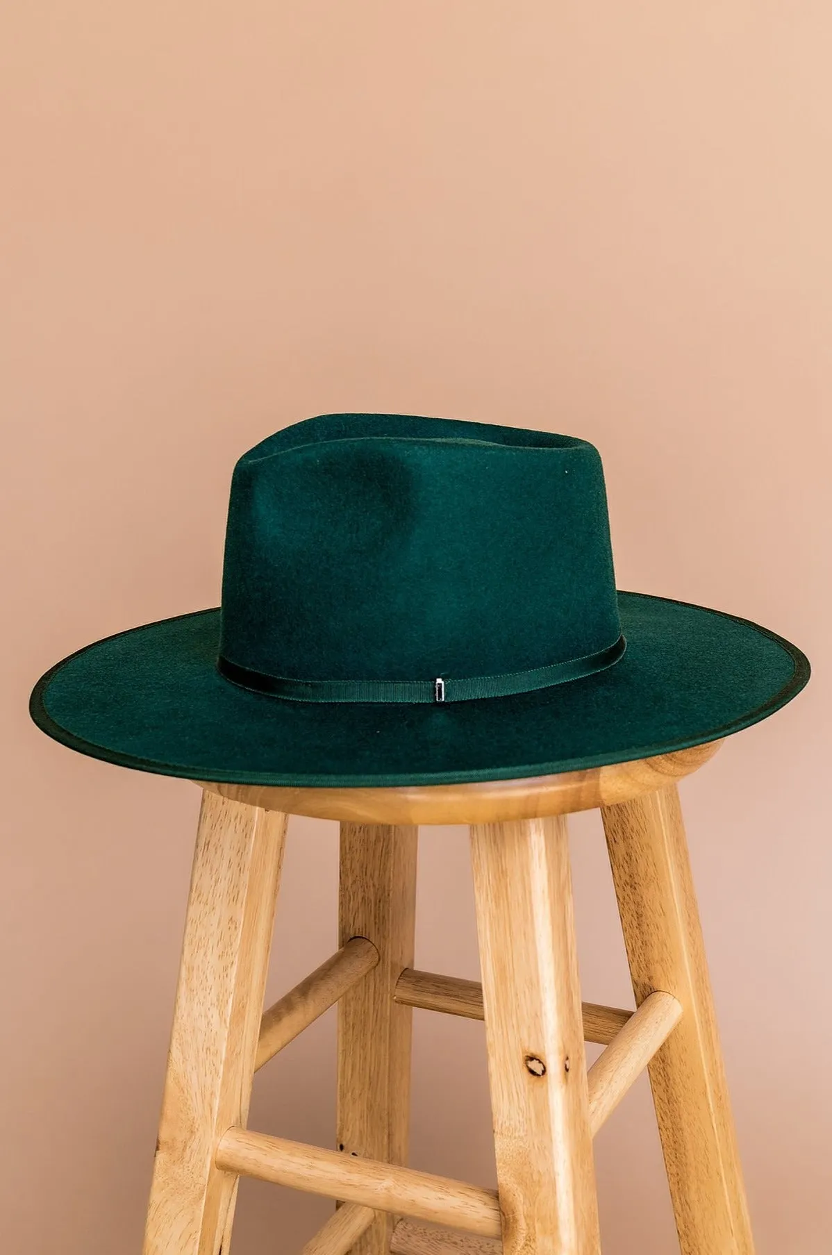 Billie Rancher Hat in Emerald