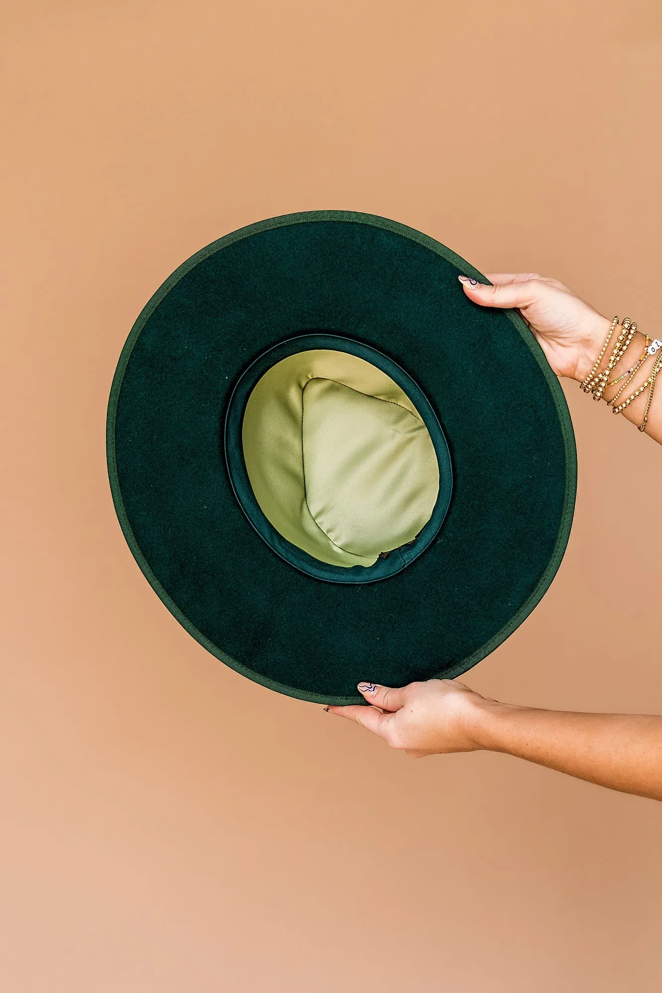 Billie Rancher Hat in Emerald