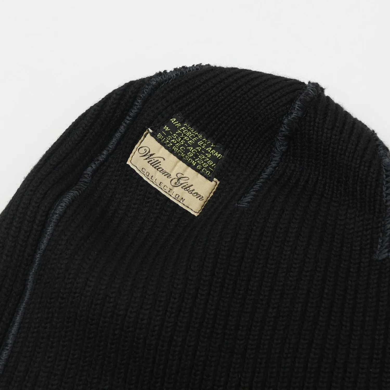 Buzz Rickson's x William Gibson Type A-4 Cap - Black