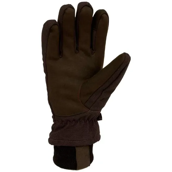 Carhartt Men's Insulated Duck Synthetic Leather Knit Cuff Glove GL0781-M