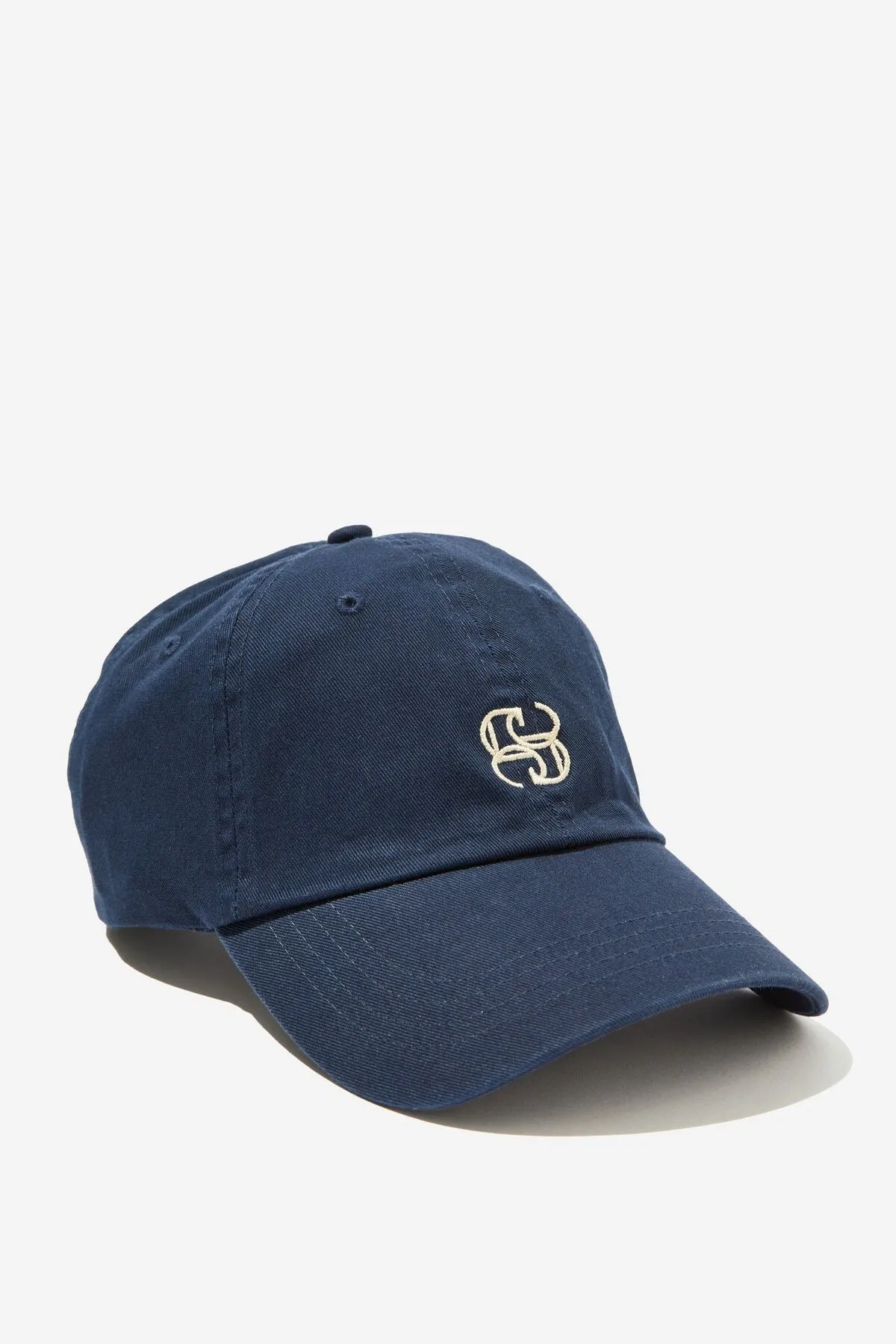 Ceres Life - Navy Blue - Monogram Cap Ecru Stitch