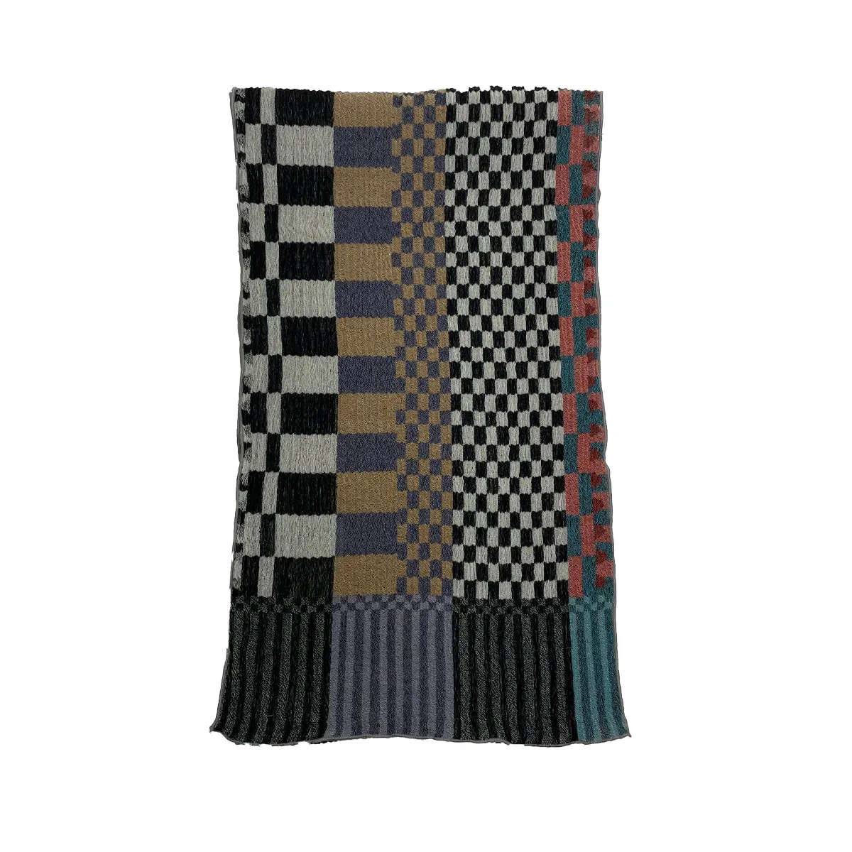 CHECKERED CHECKS SCARF