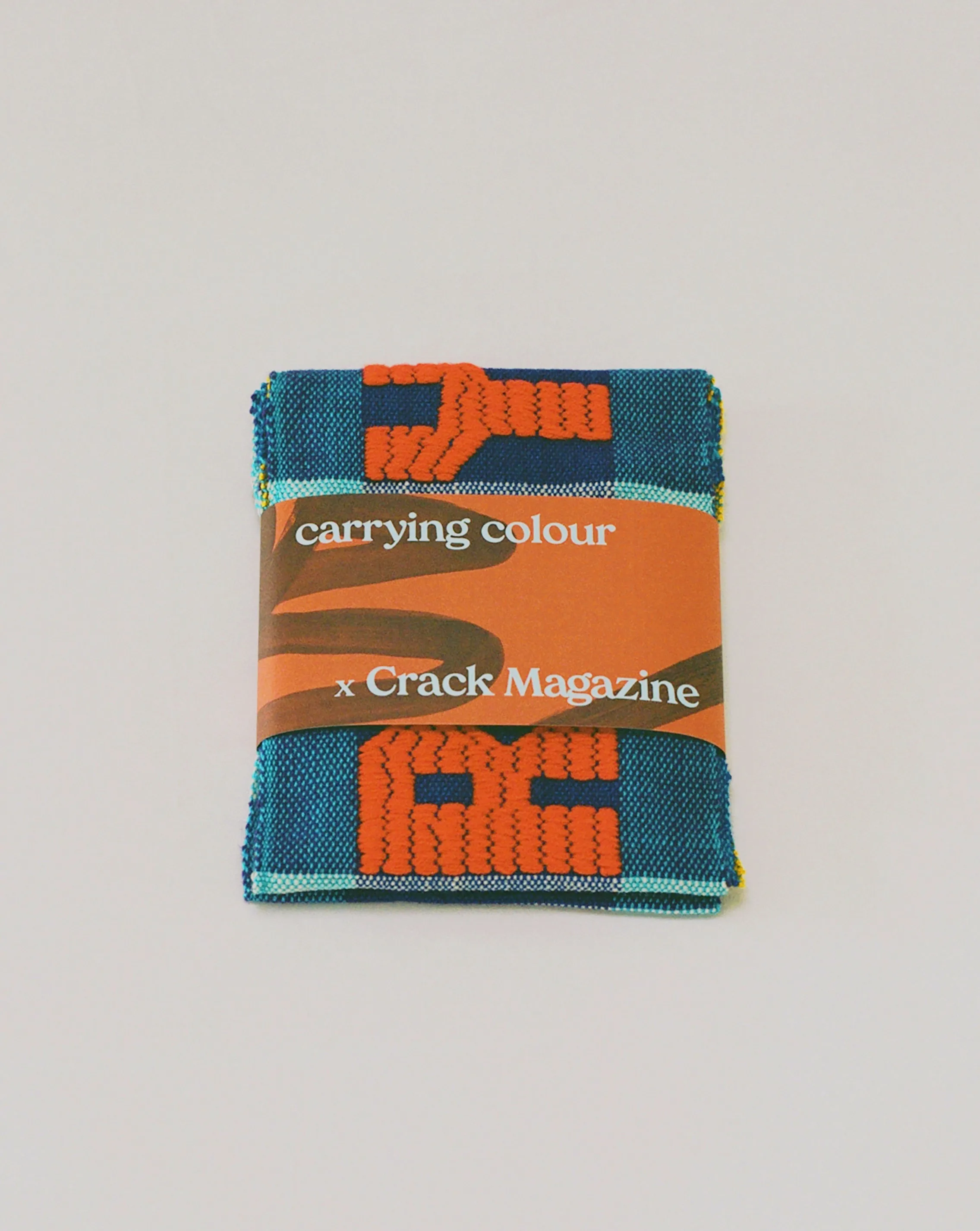 Crack Magazine x Carrying Colour - Woven Scarf