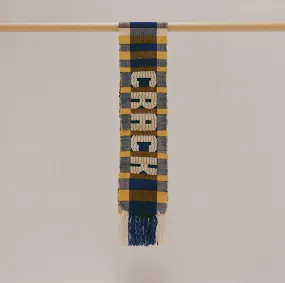 Crack Magazine x Carrying Colour - Woven Scarf