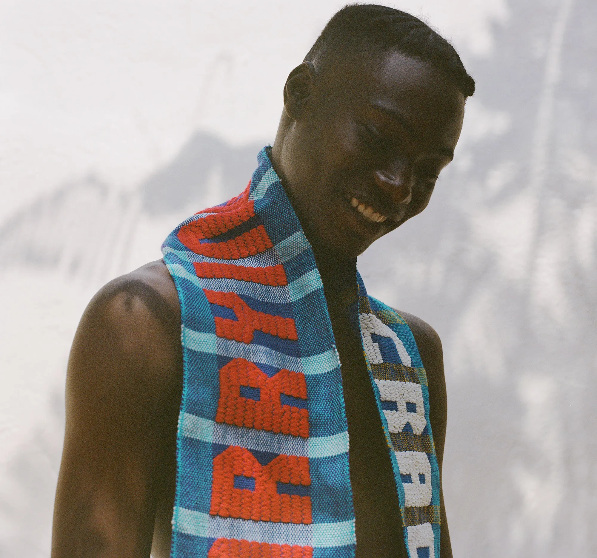 Crack Magazine x Carrying Colour - Woven Scarf