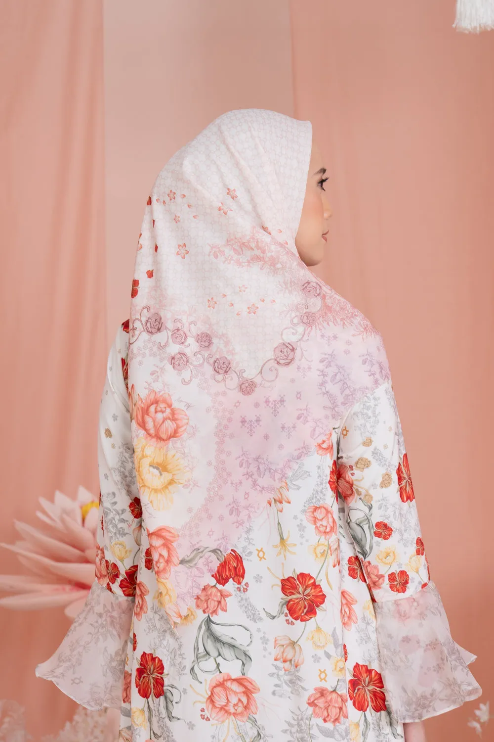 Dayana Scarf Syar'i Soft Saffron