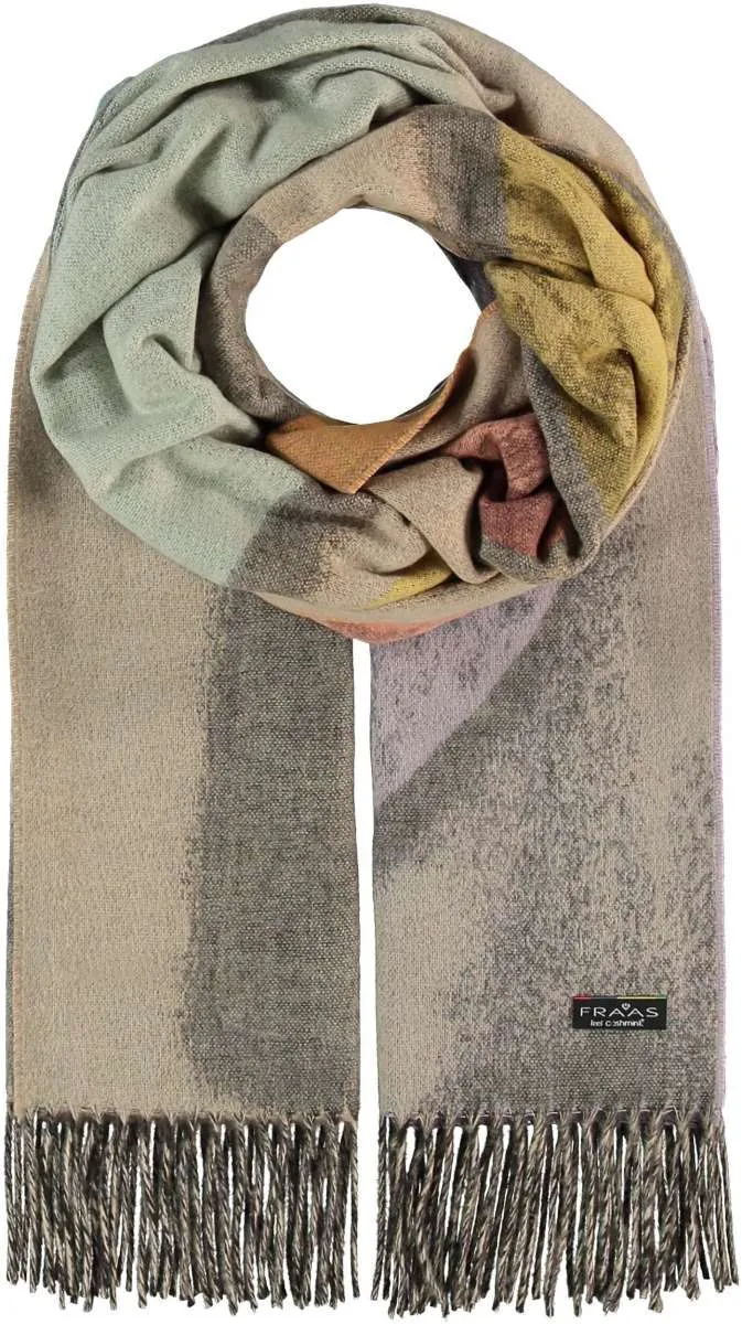 Fraas Cashmink Scarf with Modern Design