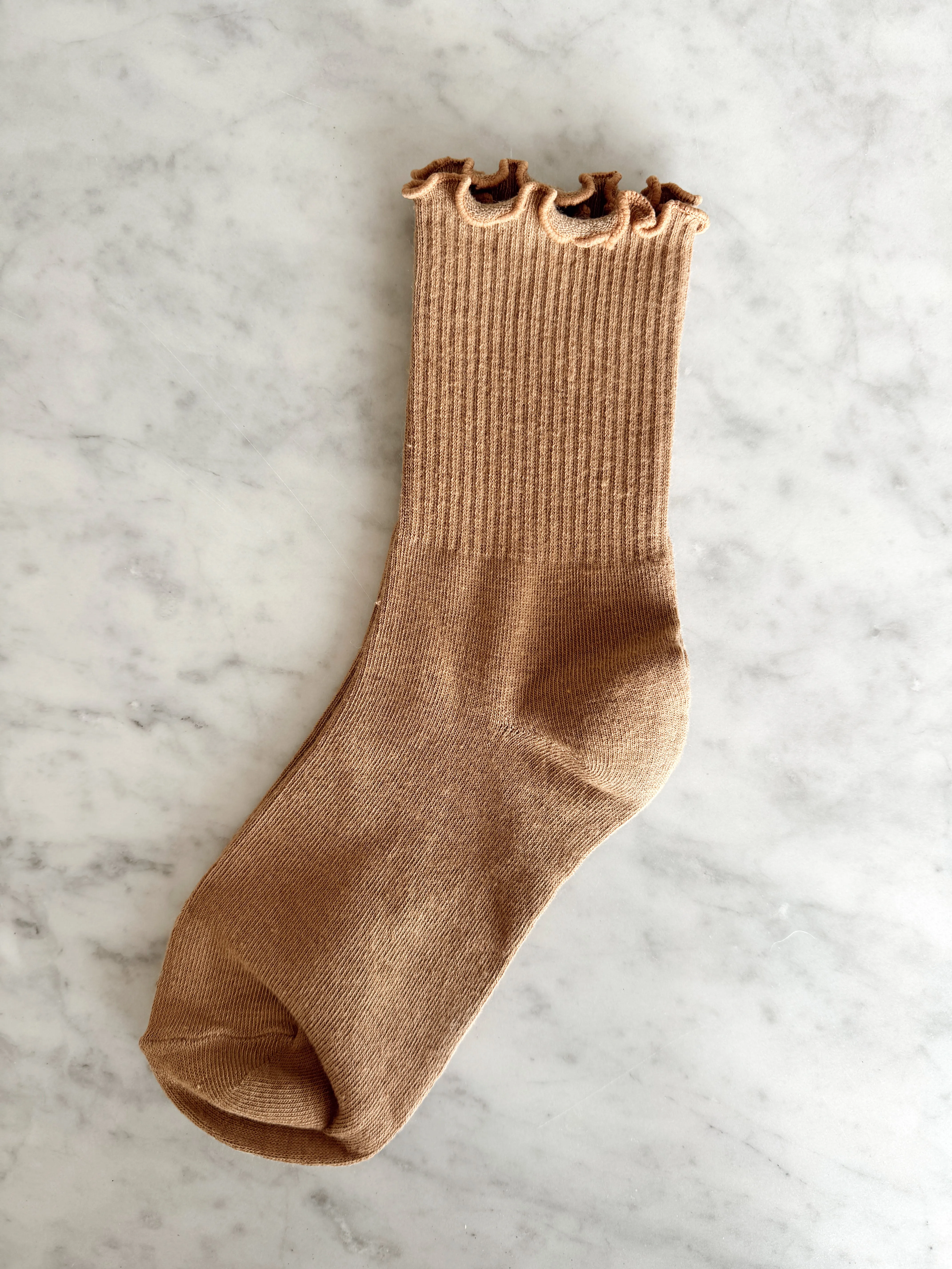 Frill Sock Pack - Natural