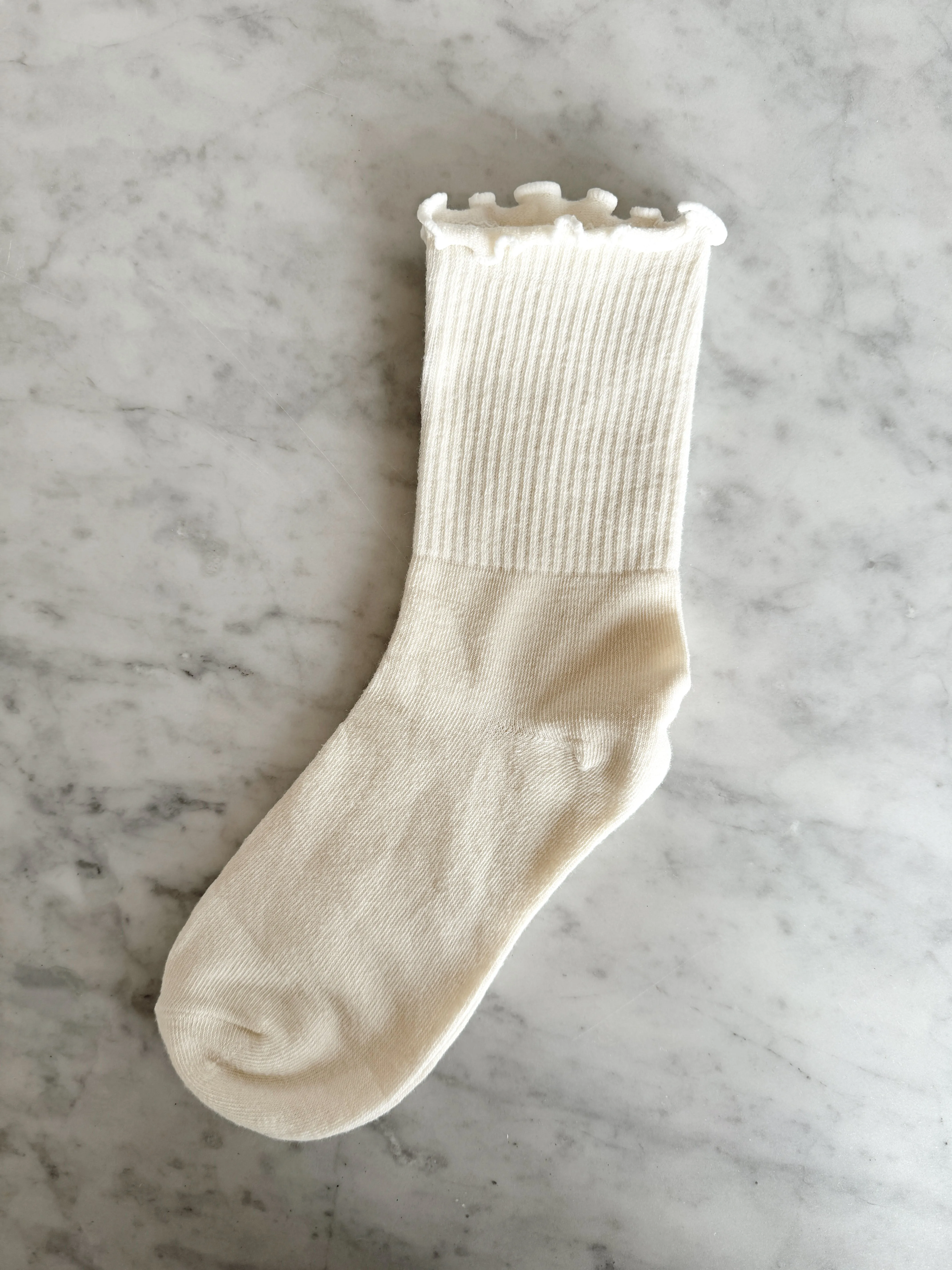 Frill Sock Pack - Natural