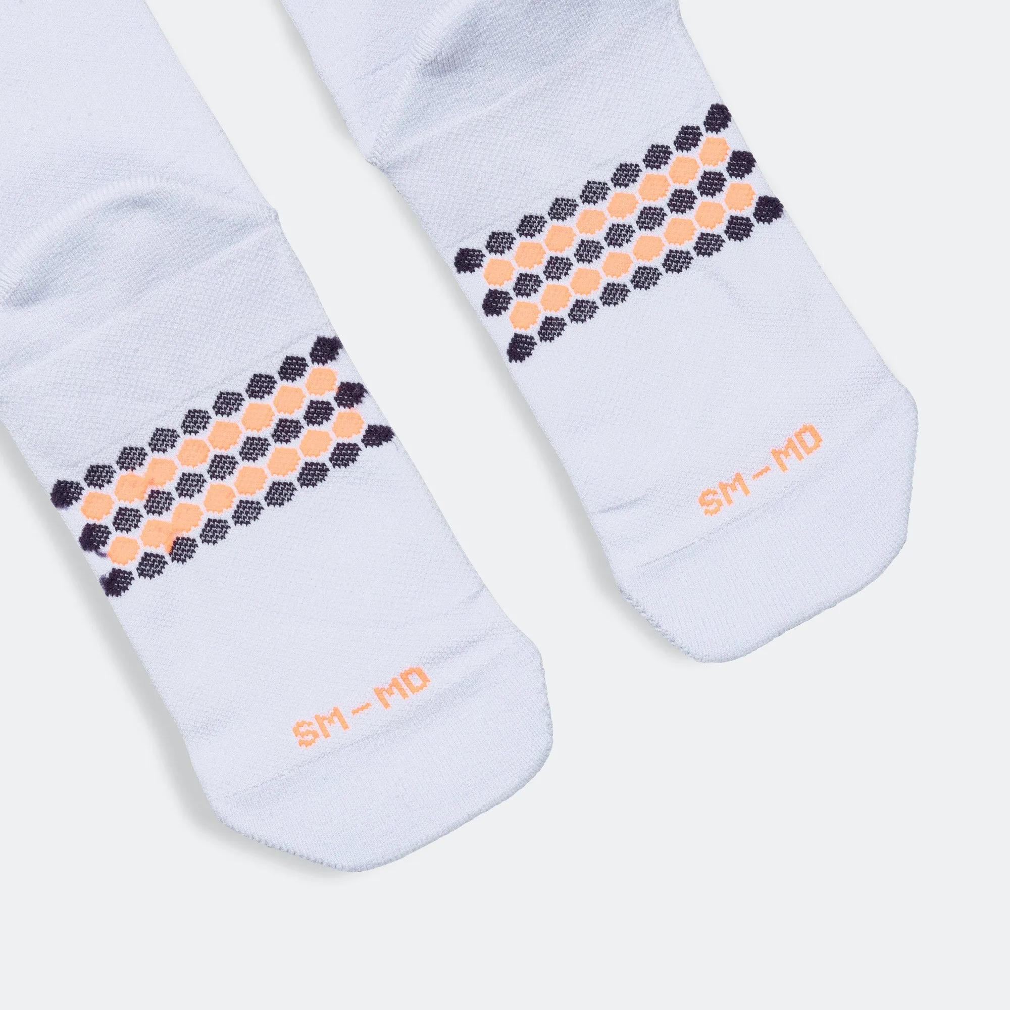 Half Crew Racing Socks - Grey/Safari/Charcoal