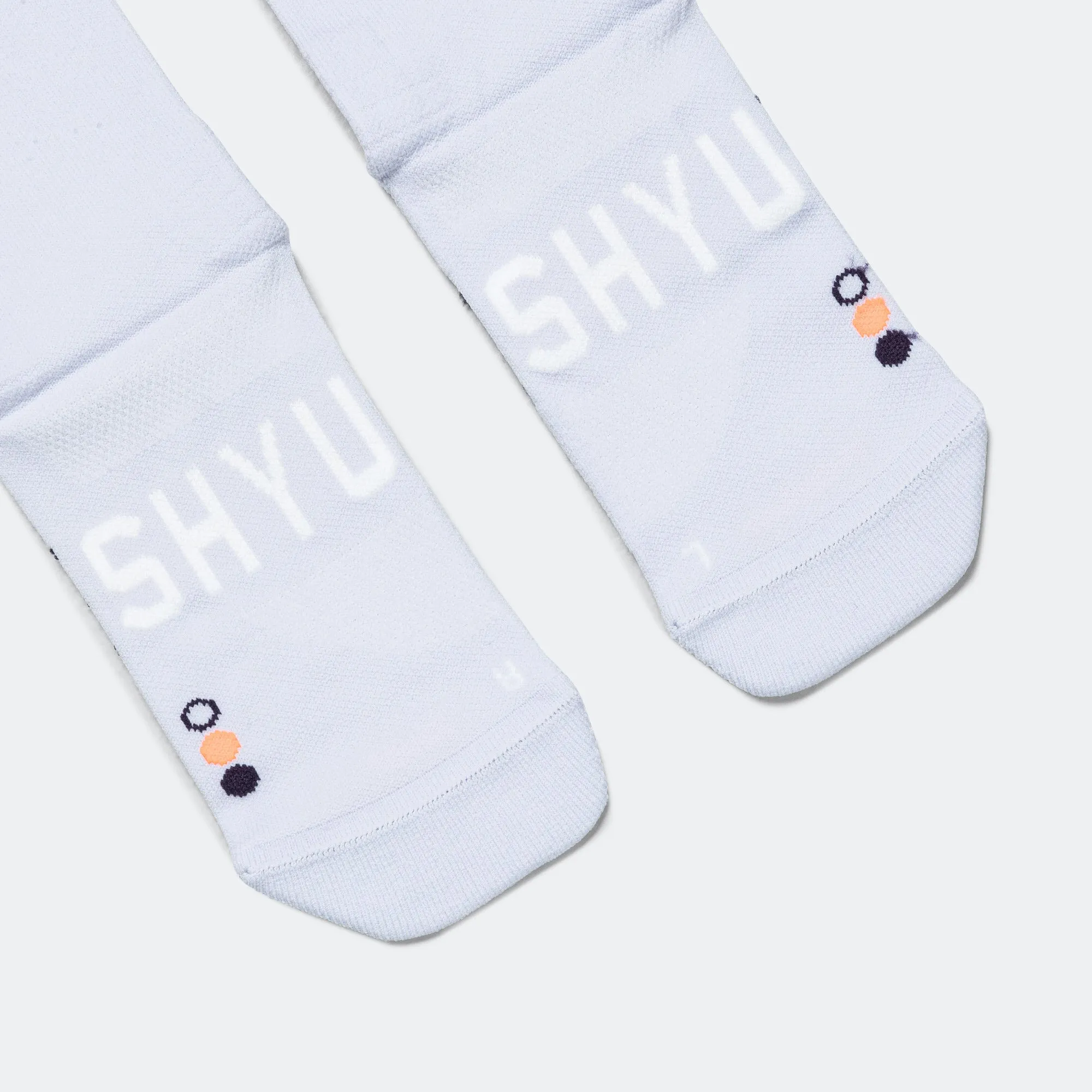 Half Crew Racing Socks - Grey/Safari/Charcoal