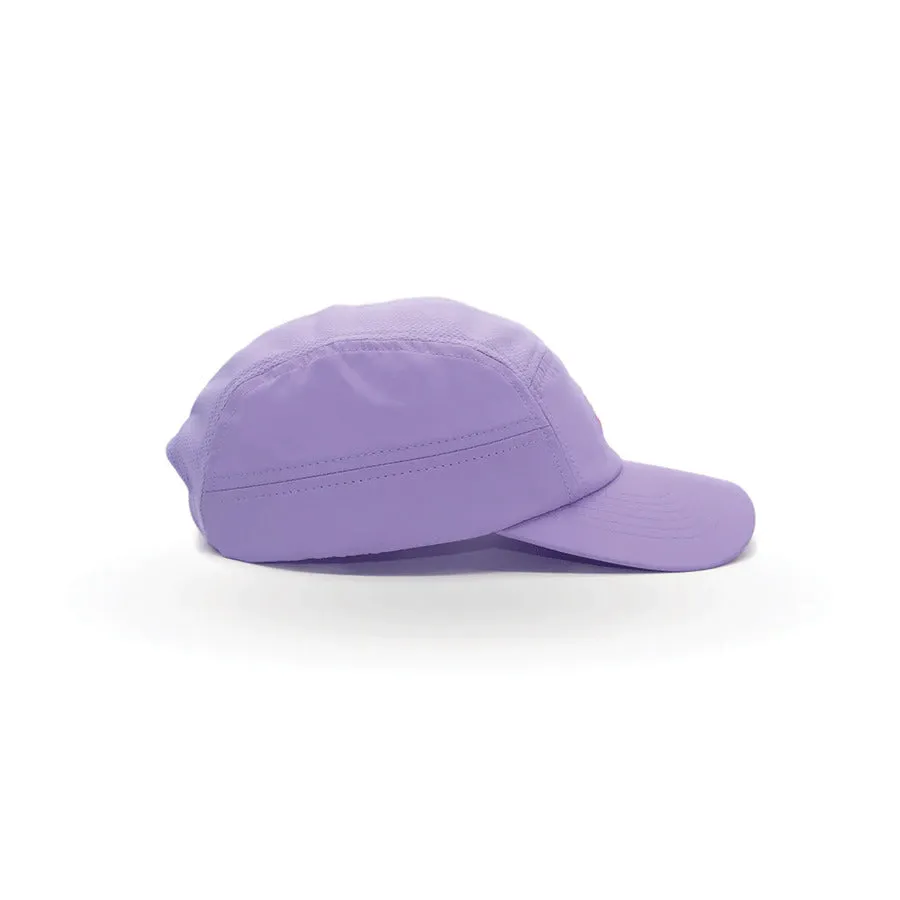 Helios Ultralight 7 Panel Running Cap | Firm Brim | Lavender