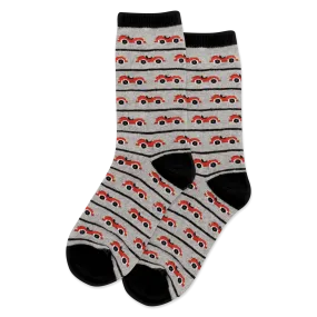 HOTSOX Kid's Race Car Crew Socks