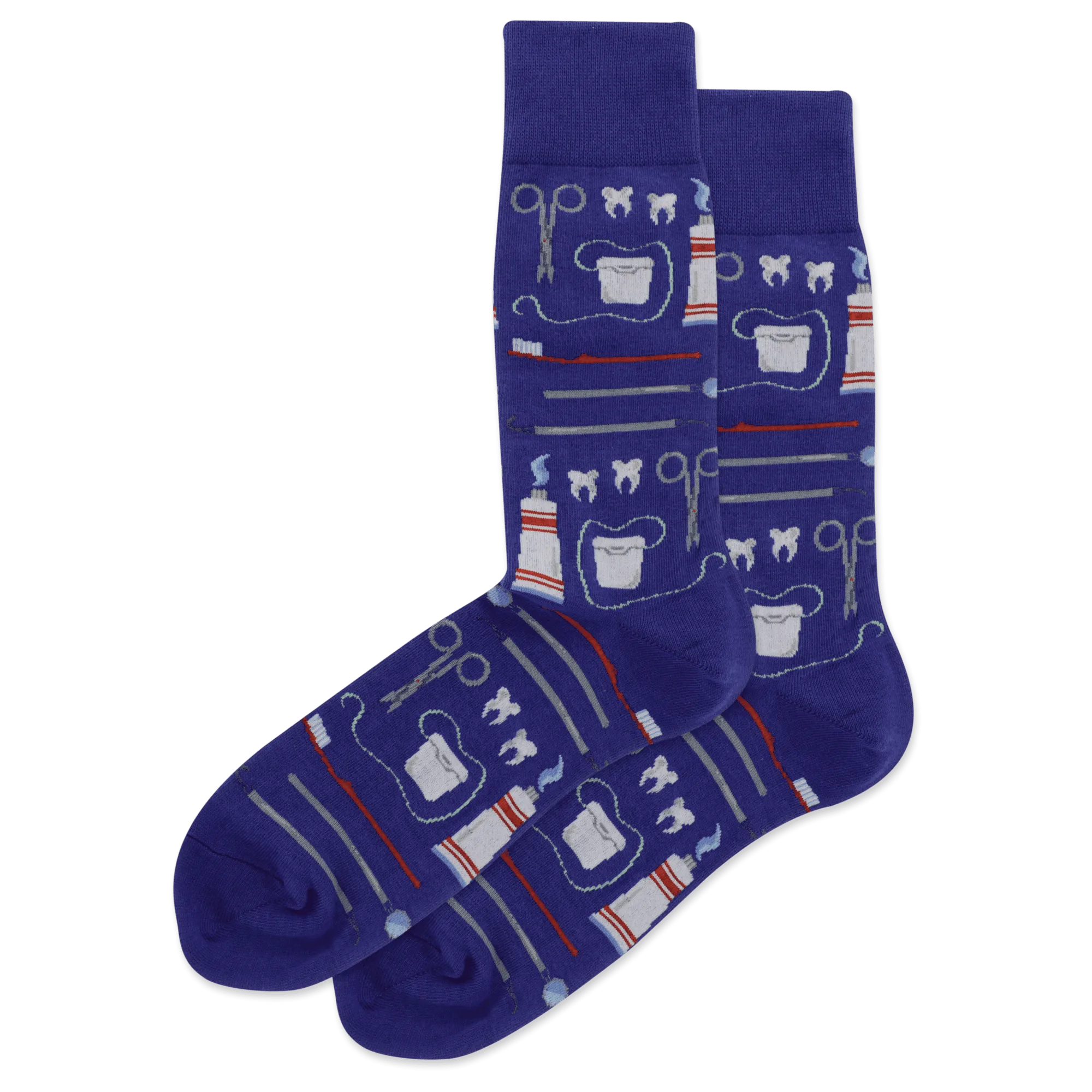 HOTSOX Men's Dentist Crew Socks