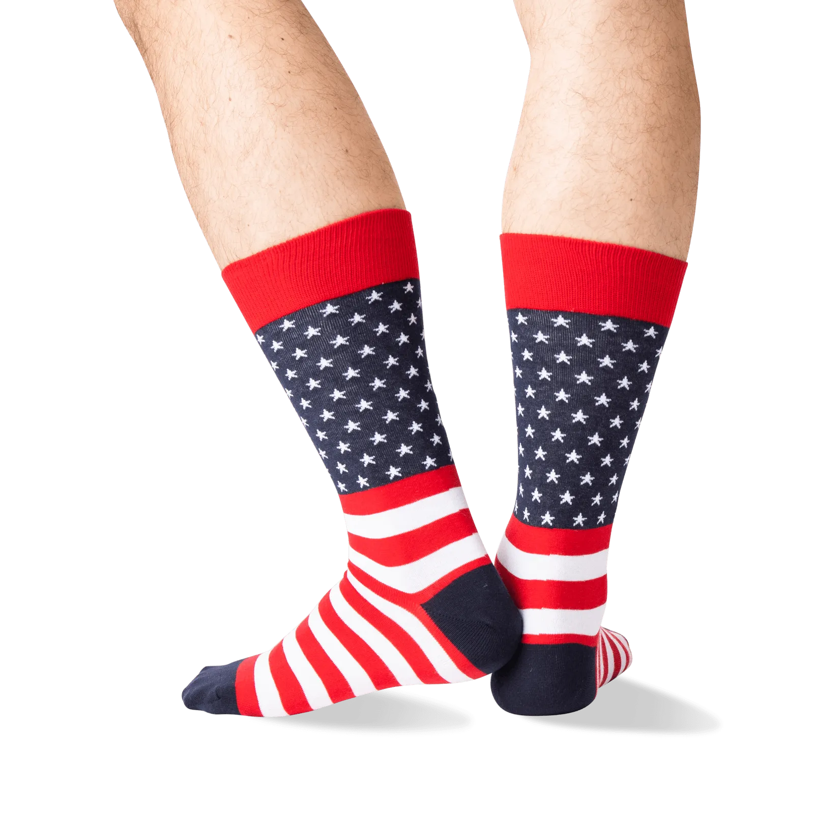 HOTSOX Men's Flag Crew Socks