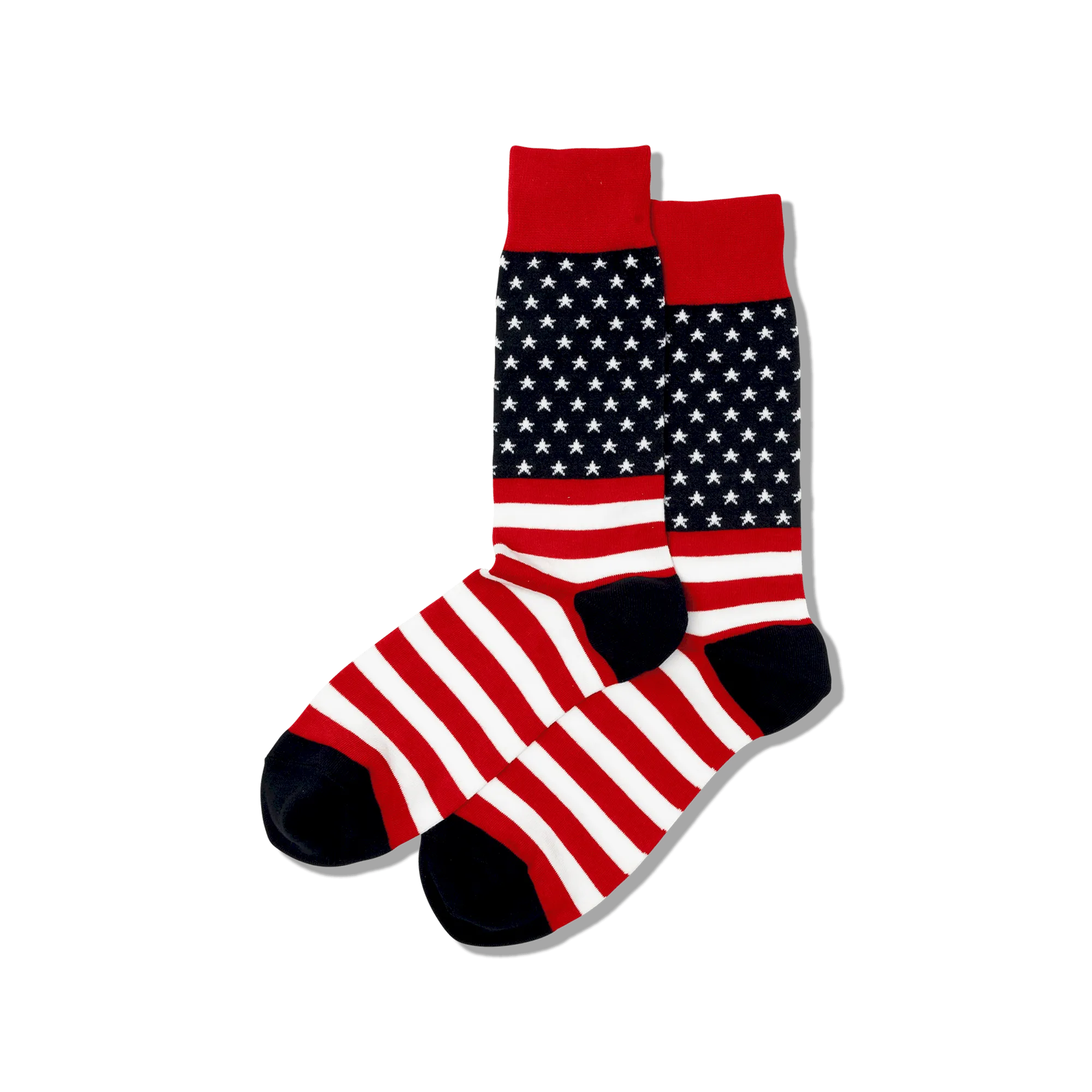 HOTSOX Men's Flag Crew Socks