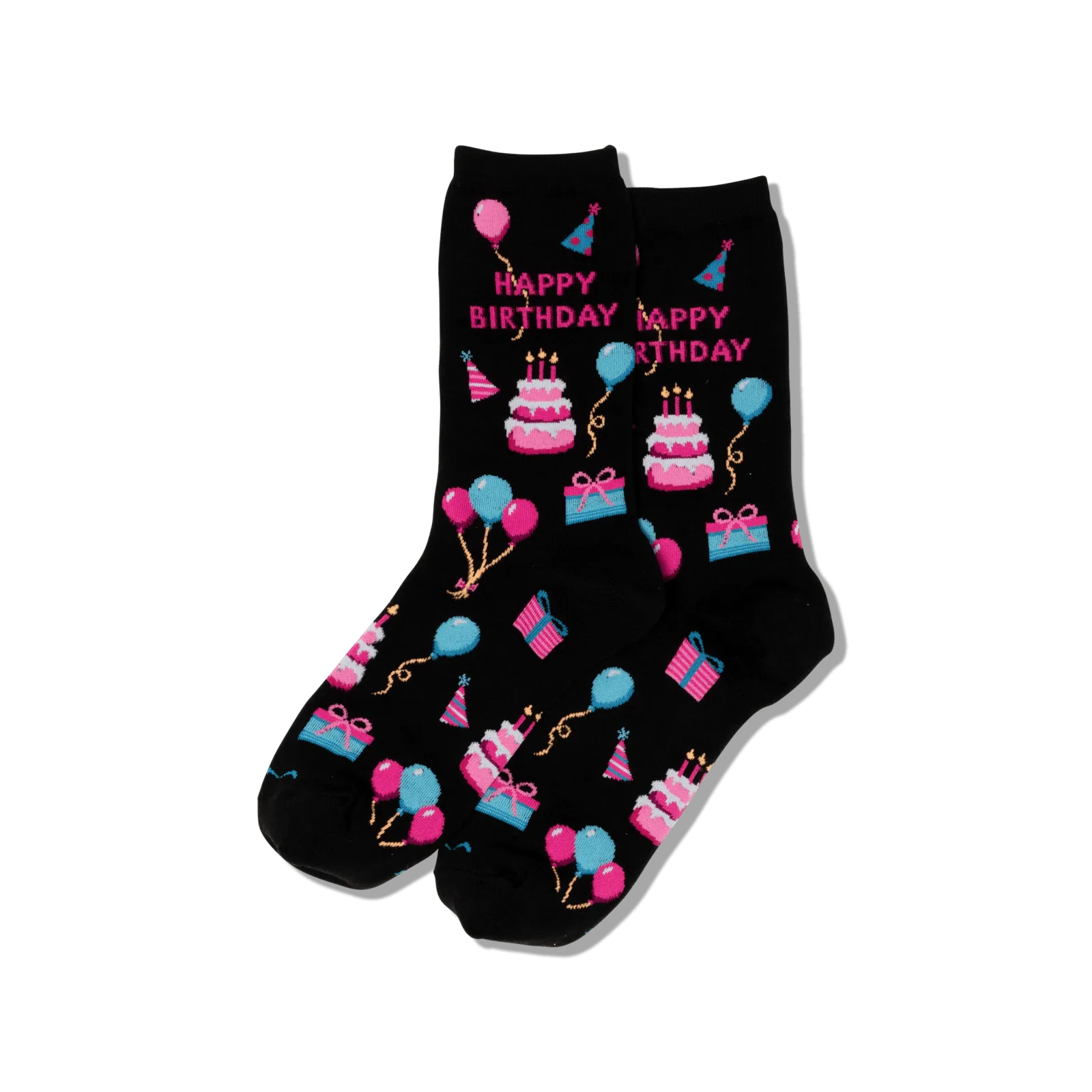 HOTSOX Women's Happy Birthday Crew Socks