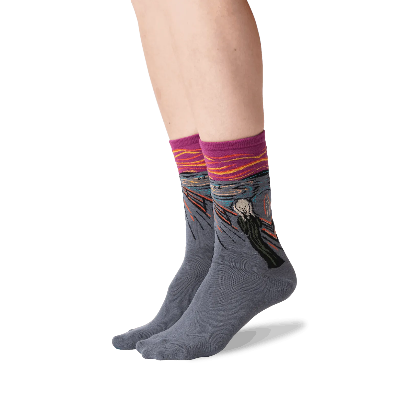 HOTSOX Womens Munch's The Scream Socks