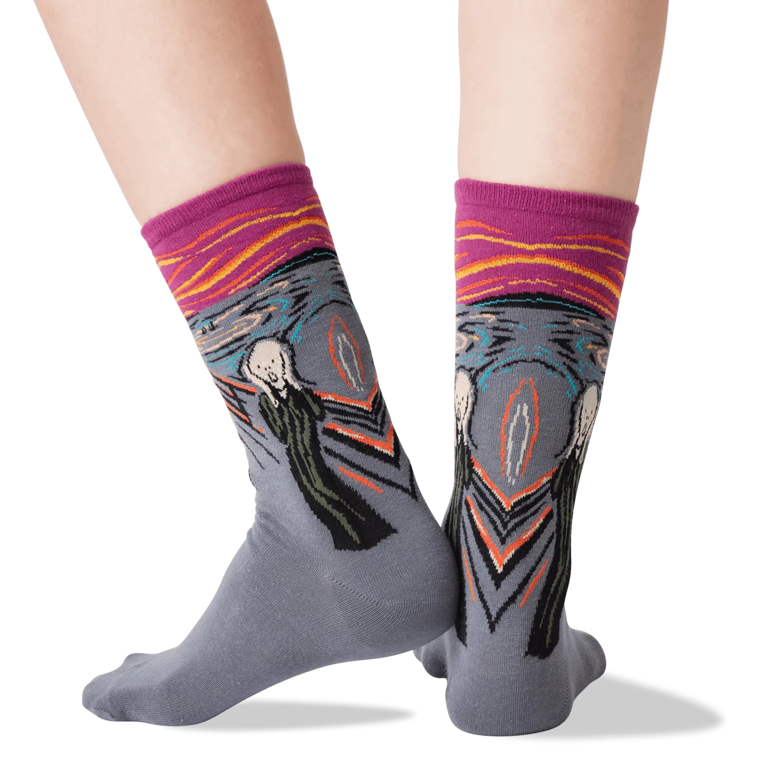 HOTSOX Womens Munch's The Scream Socks