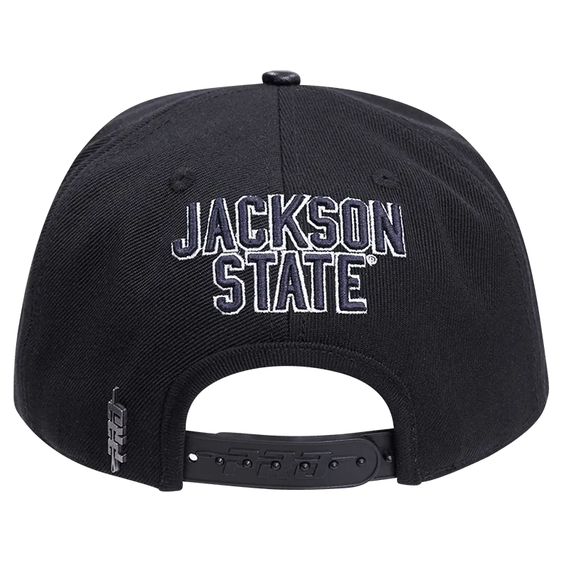 JACKSON STATE UNIVERSITY CLASSIC UNISEX WOOL SNAPBACK HAT (BLACK)