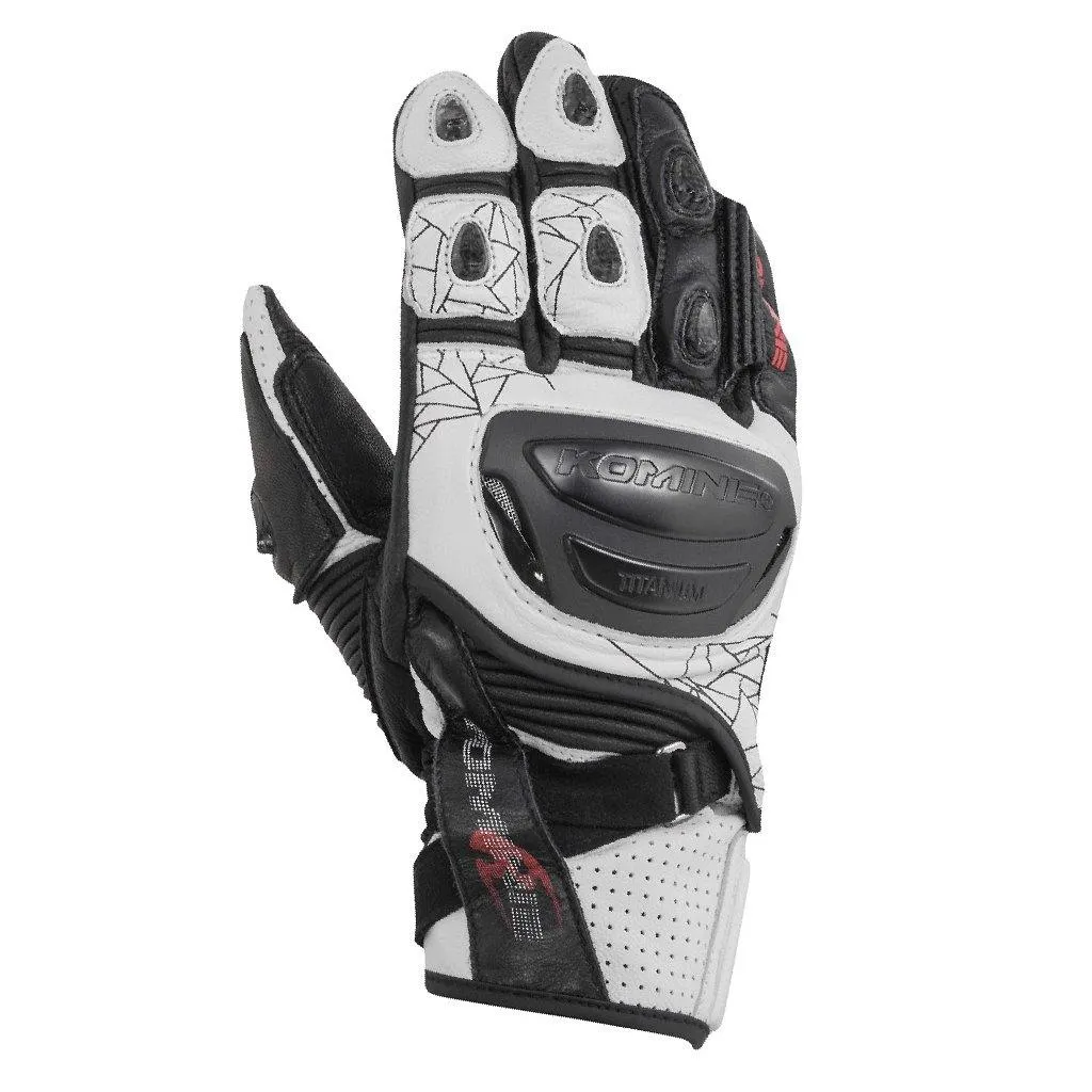 KOMINE GK-236 TITANIUM SPORTS GLOVE SHORT