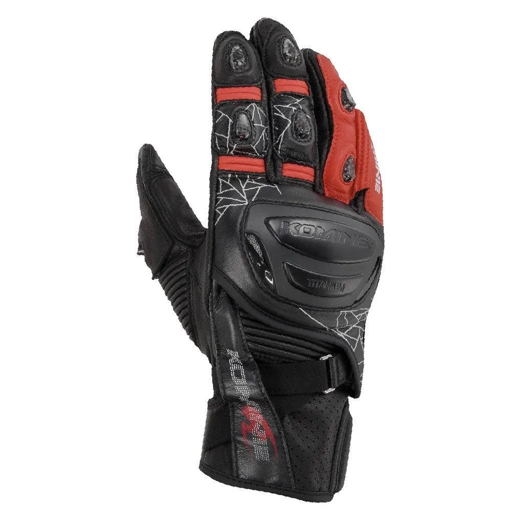 KOMINE GK-236 TITANIUM SPORTS GLOVE SHORT