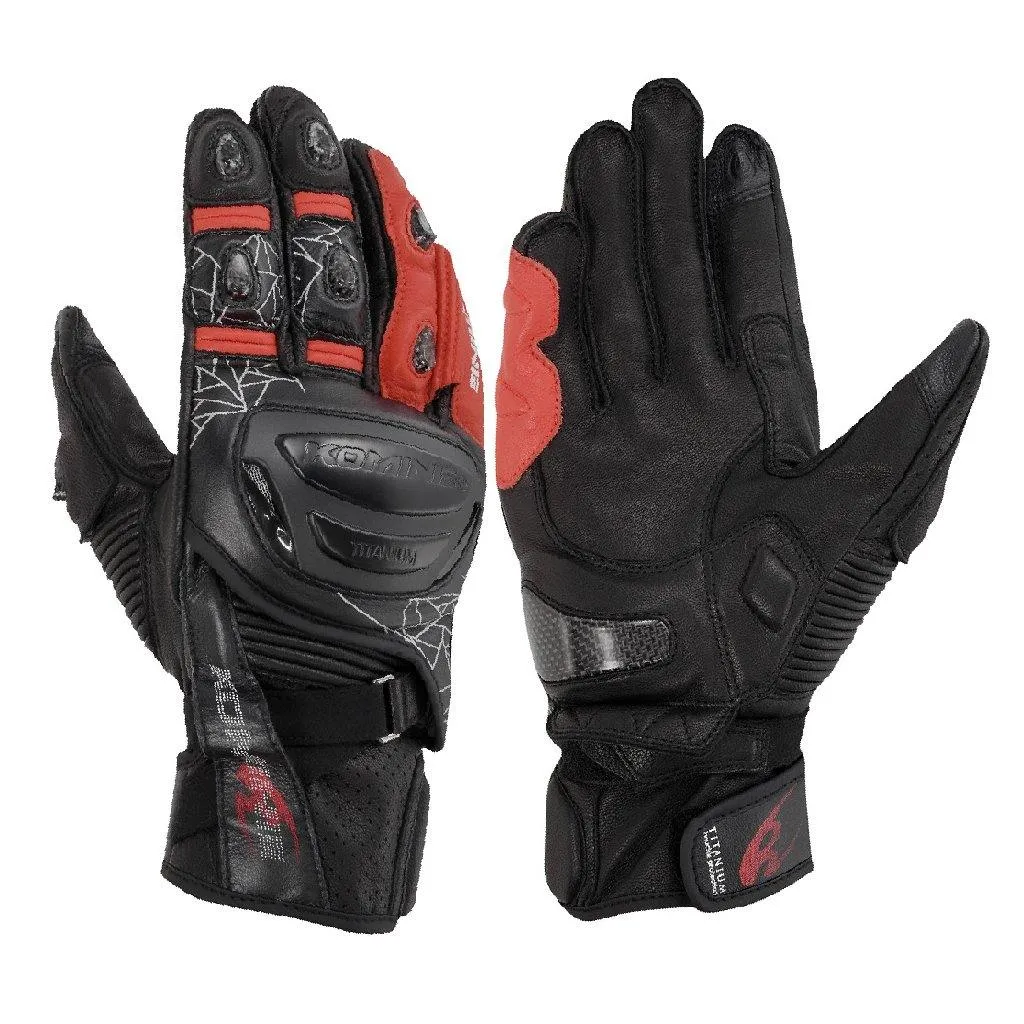 KOMINE GK-236 TITANIUM SPORTS GLOVE SHORT