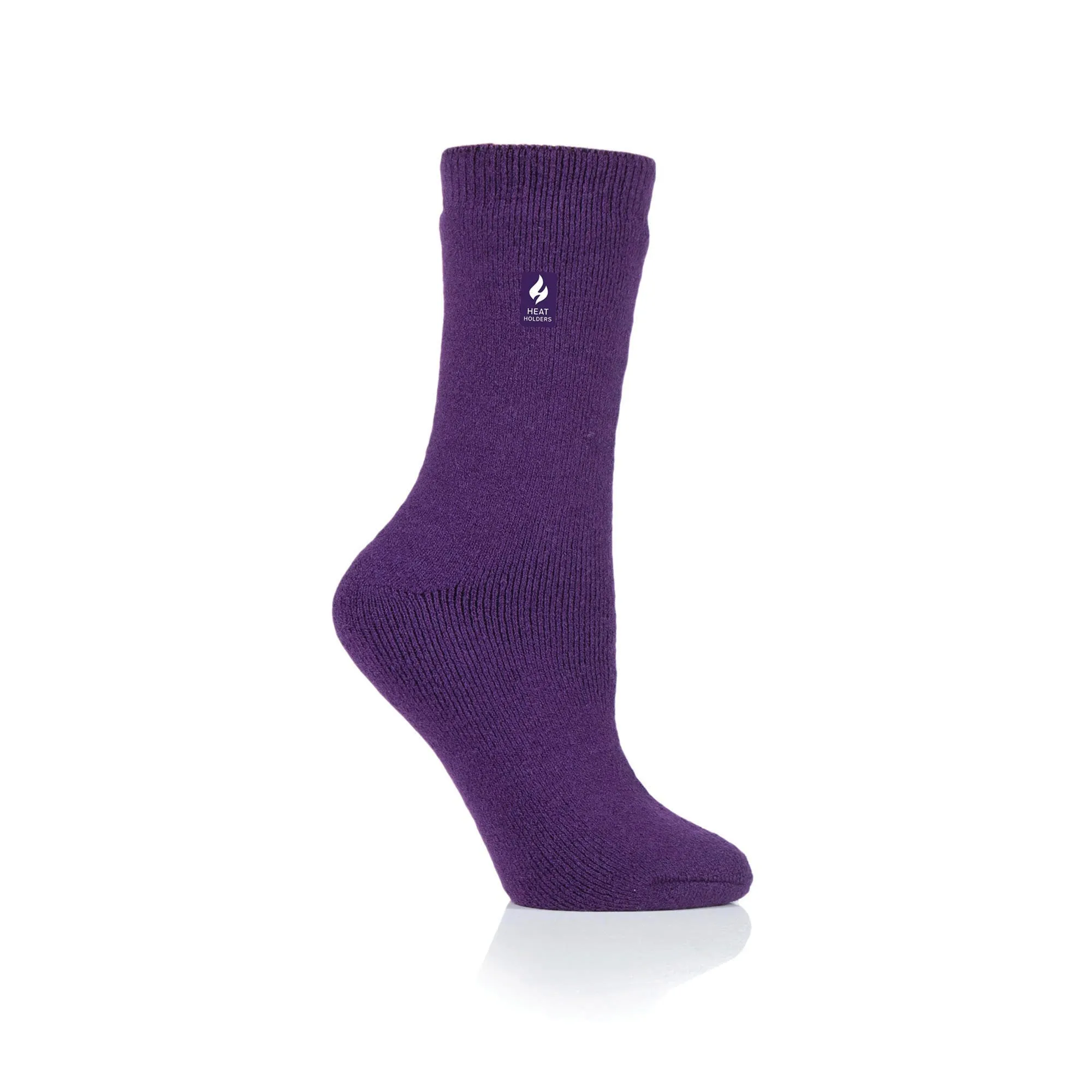 Ladies Lite Thermal Socks - Purple