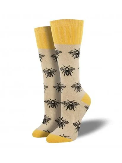 Ladies Outlands Bee Socks