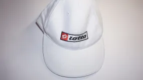 Lotto Cap (White - Red Lotto Logo)