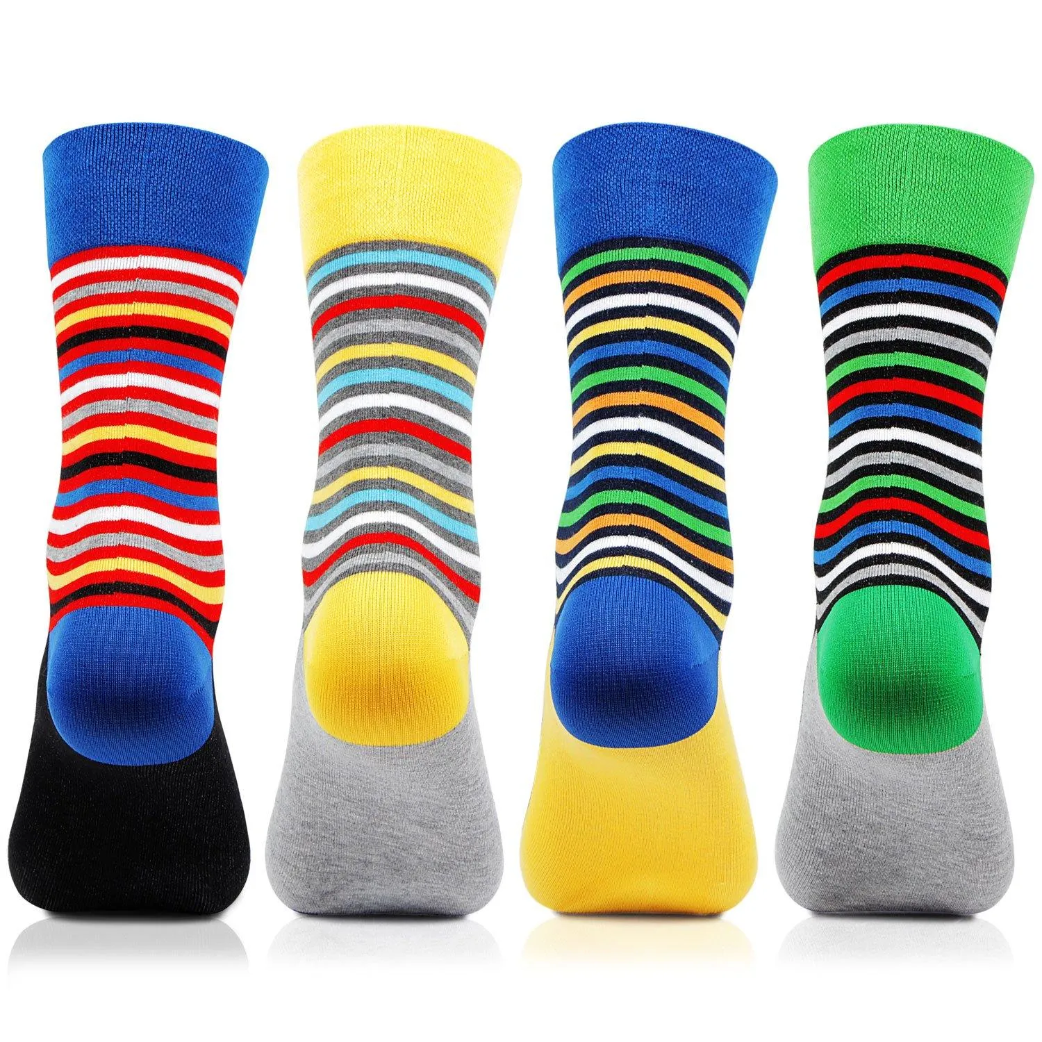 Men Designer Bold socks - Pack of 4