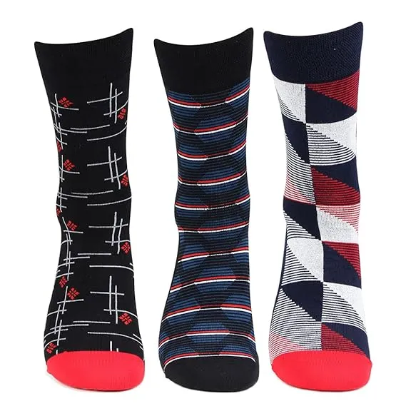 Men Formal Business/ Office Socks - Pack Of 3