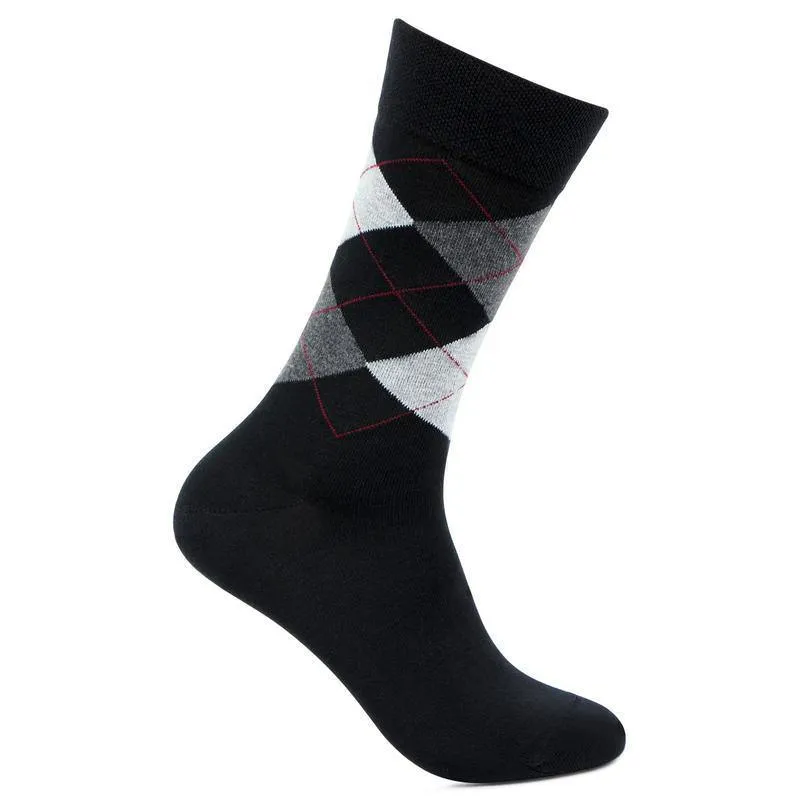 Men's Classic Argyle Multicolored Woolen Socks