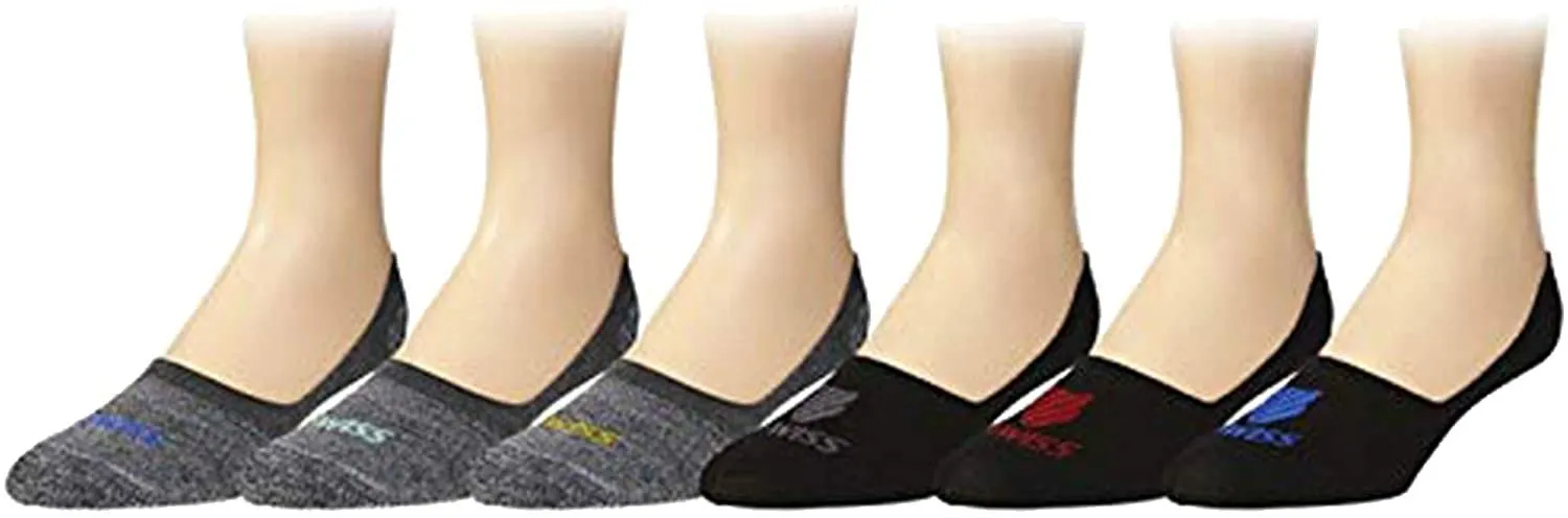 Men's Liner Footies Athletic Performance Socks 3 Pack