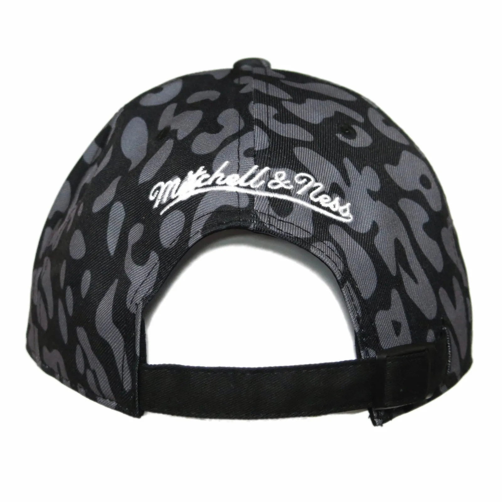 Miami Heat NBA Wild Style Dad Strap-B Logo Classic Red Snapback by Mitchell & Ness