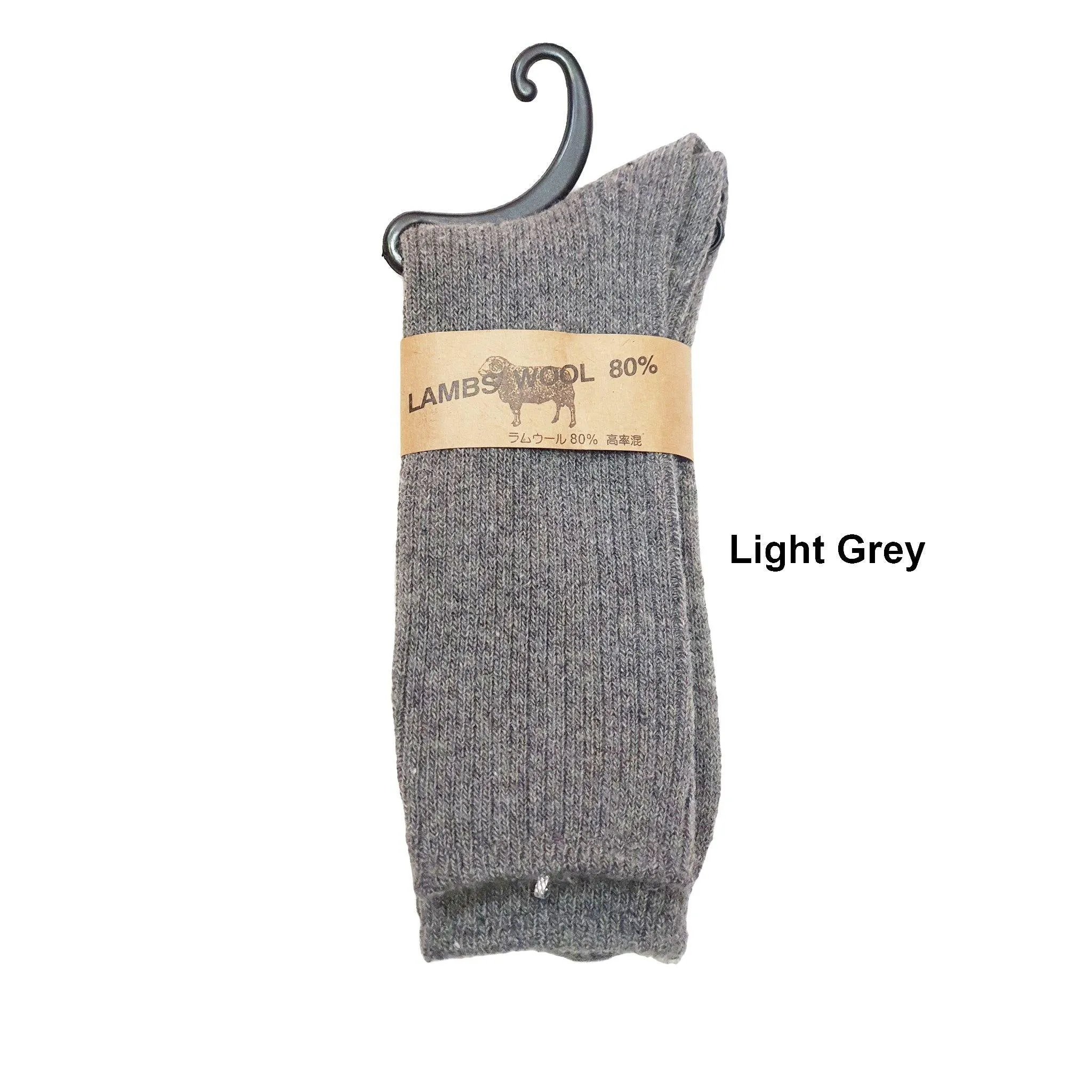 Mid Calf Wool Socks (Unisex) / Mid Calf Winter Socks