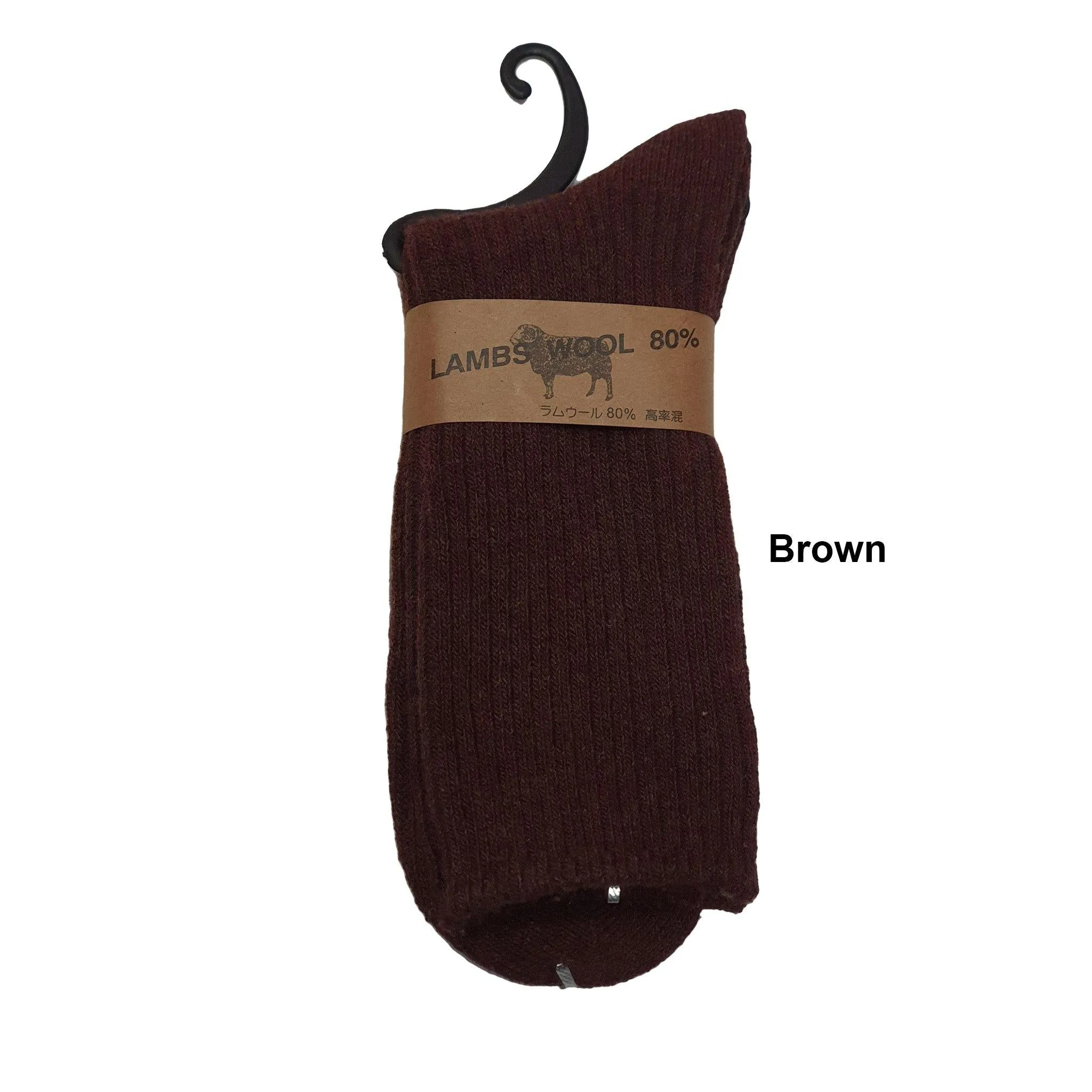 Mid Calf Wool Socks (Unisex) / Mid Calf Winter Socks