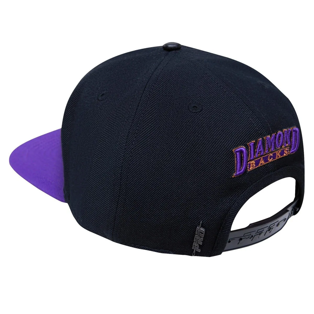 MLB ARIZONA DIAMONDBACKS RETRO CLASSIC UNISEX WOOL SNAPBACK HAT (BLACK)