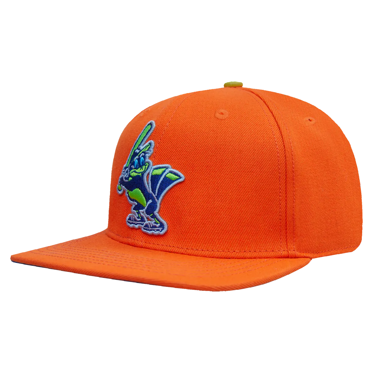 MLB BALTIMORE ORIOLES COOPERSTOWN NEON WOOL UNISEX SNAPBACK HAT (NEON ORANGE)