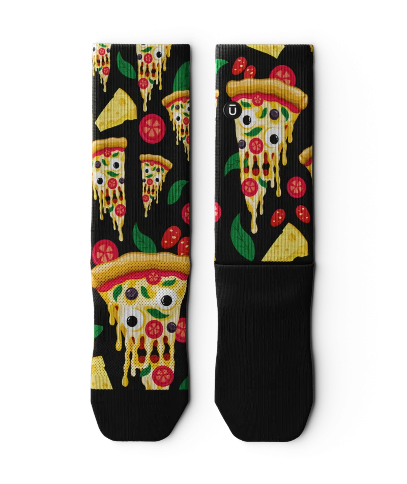 Monster Crust Crew Socks