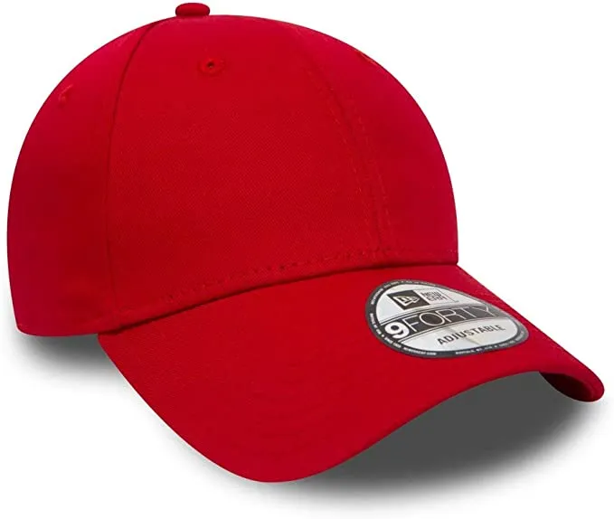 New Era 940 Basic Adjustable Scarlet Baseball Cap