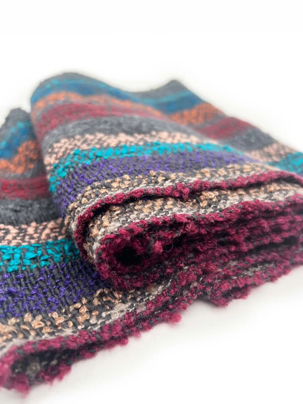 NEW! Infinity Alpaca Scarf - Boucle - Eucalyptus